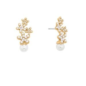 Pearl Ball & Cluster Earrings